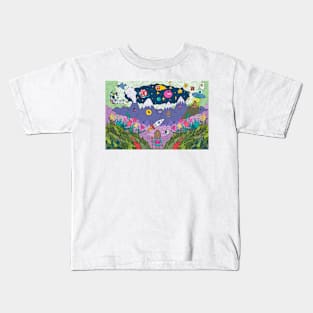 Creepy Creatures Colorful Kids T-Shirt